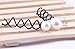 TOPWEL 6PCS Pearl Spiral Hair Pin Clip (Small-1.4cm)