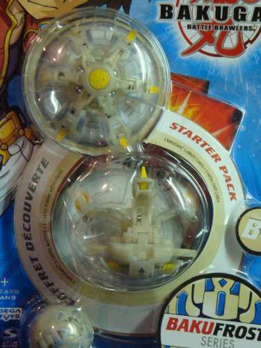 Bakugan Awsome Higher Power Brawler B3 Bakufrost with Freezer 660g , Ultra Dragonoid 580g, Mystery Marble Includng Ability & Gate Cards