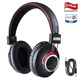 Bluetooth Headphones Wireless Over Ear Headset - Hi-Fi Stereo Sound with Rich Bass, Handmade Style Extra Comfortable and Lightweight Bluetooth Headphone with Mic, Unique Christmas Gifts for women/men