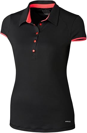 women's cap sleeve polo shirt