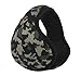 Mraw Woolen Yarn Black Camouflage Pattern Foldable/Adjustable Wrap around Earmuffs