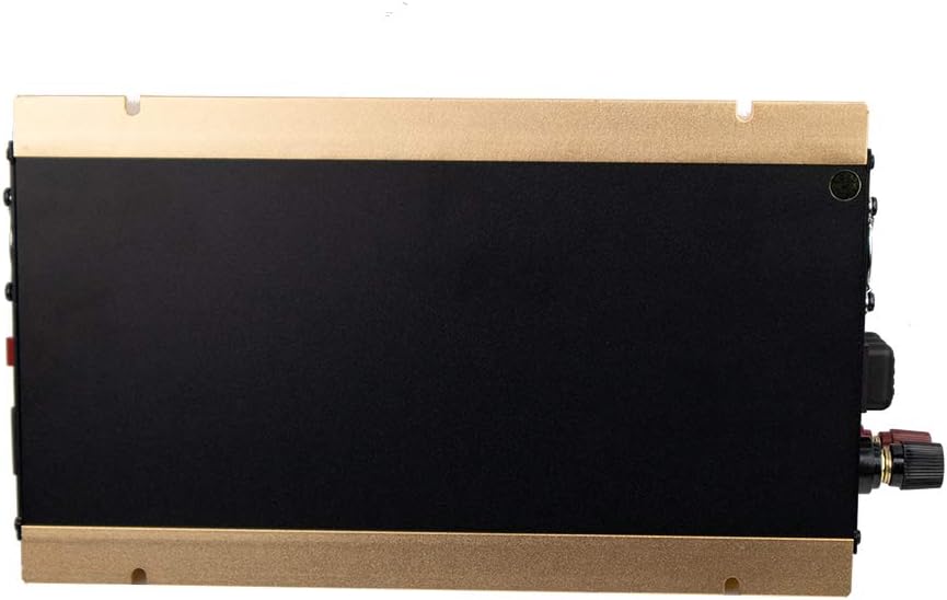 Marsrock 1300W Grid Tie Inverter Auto 20-50VDC(30v, 36v Solar) to 90~140VAC(110V AC) MPPT Pure Sine Wave Inverter for Max 1500W Solar or Wind Power Input (Golden): Garden & Outdoor