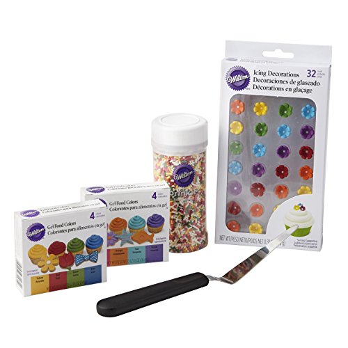 Wilton Beginner Basic Gel Icing Colors Set, 5-Piece