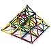 CMS MAGNETICS 156 PC Magic Magnetic Building Sets - Magnetic Brain Building Toys for Kids and Adults - Magnet Toy for All Ages primary