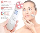 Top Beauty Skin Care Electrical Beauty Device Ems&electroporation for Face Neck Eye Nourishing &Anti-wrinkle Tightening& Whitening