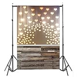 YJYdada Lover Dreamlike Glitter Haloes Photography Background Studio Props Backdrop(90cmX150cm) (B)
