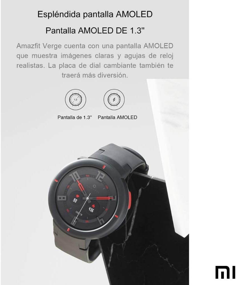 Amazfit Verge Xiaomi Smartwatch Deportivo: Amazon.es: Electrónica