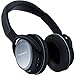 Naztech XJ-500 Wireless BT Headphones w/Padded Ear Cushion Hi-definition Audio up to 20 Hrs Play for Travel, TV, Workouts, Online Class + More [Black]