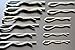 Swordfish 30110 100 Piece Larger Size Zinc Plated Steel Hitch Pin Assortment