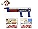 Bundle - 3 Items: Classic Marshmallow Shooter Gun with Two Bags of Foam Pellets