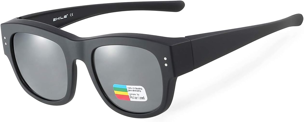 Oversized Sunglasses Over Prescription Glasses Polarized Fits Over Glasses for Women UV400 Protection