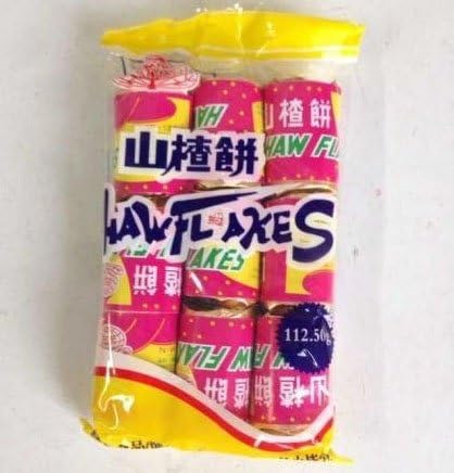 Amazon 楽氏山査子餅 6袋セット 112 5gｘ6 サンザシのお菓子 中国伝統お菓子 華華百貨店 中華菓子 デザート スナック菓子 通販