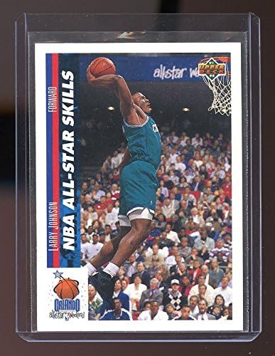 1991-92 Upper Deck #480 Larry Johnson Charlotte Hornets Rookie Card- Mint Condition Ships in New Holder