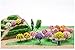 NW 100pcs 1.57inch Colorful Model Trees Model Train Scenery Architecture Trees Model Scenery No Stands（4cm）