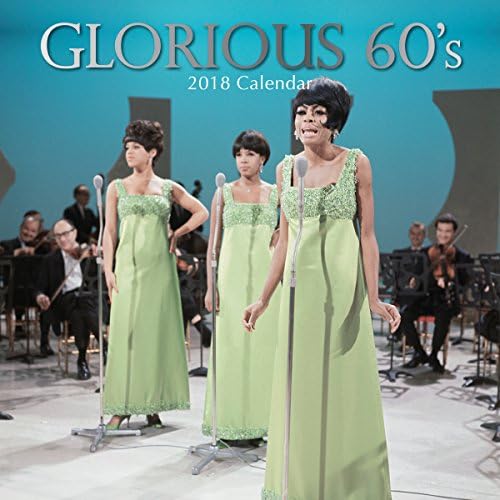 2018 Glorious 60s Wall Calendar
