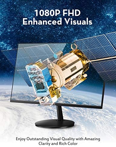 Computer Monitor - AUZAI 24 inch 1080p FHD LED Computer Monitor for Business - 75Hz with HDMI and VGA Port, Tilt Adjustment, 178° Wide View Angle, 3-Sided Micro Edge Design 2 Computer Monitor - AUZAI 24 inch 1080p FHD LED Computer Monitor for Business - 75Hz with HDMI and VGA Port, Tilt Adjustment, 178° Wide View Angle, 3-Sided Micro Edge Design