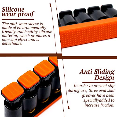 Finger Strengthener,Guitar Beginner Exercier,Finger trainer,Hand Grip Strength Trainer for Athletes,Musicians & Physical Therapy - Thumbnail 4