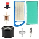 Harbot 794422 795115 Air Filter Tune Up Kit for Briggs & Stratton 698083 697153 697014 797008 Intek 15.5 and 17-17.5HP Tractor Engines John Deere Toro Lawn Mower