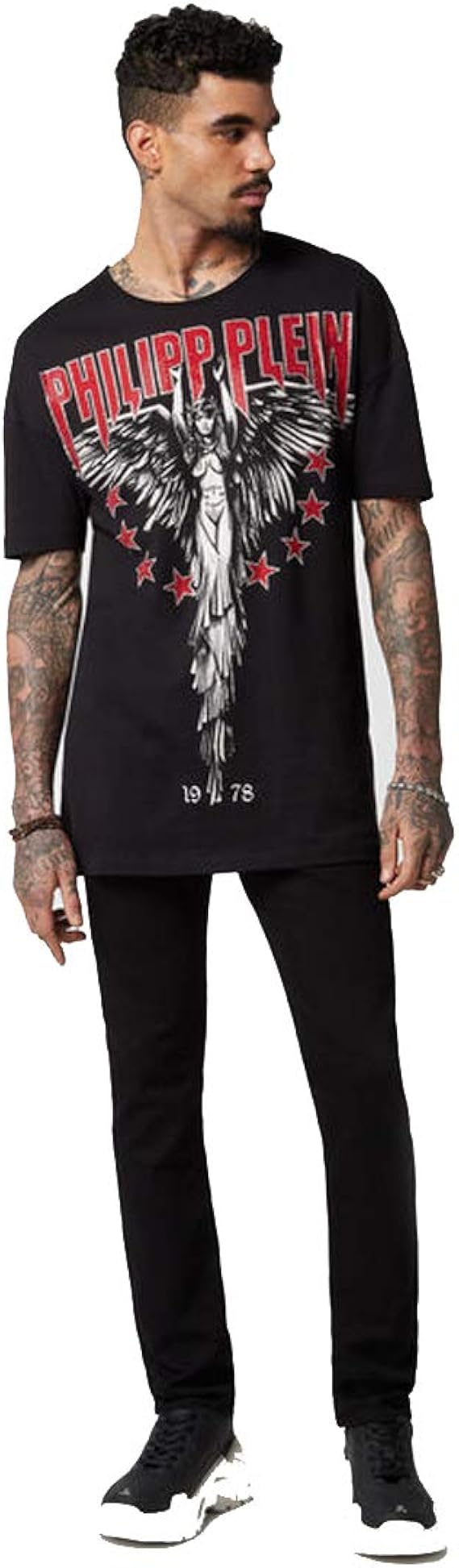 philipp plein angel t shirt