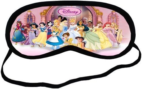 Custom Disney Princesses Sleeping Mask, Comfortable Soft Cotton Shading breathable Sleeping Aids Eye Mask Cover Travel &amp; Work Rest
