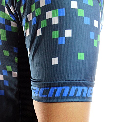 Racmmer Mens Breathable Short Sleeve Cycling Jersey Ultra-Light Cycling Clothing