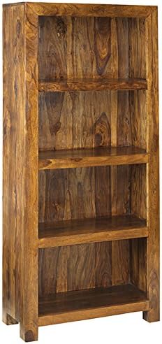Asia Dragon Cuba Cube Sheesham Bookcase