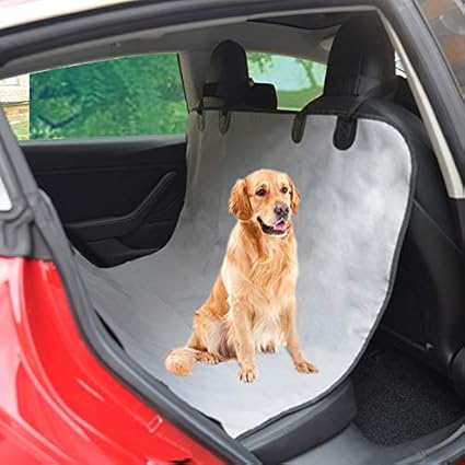 tesla model 3 back seat dog cover