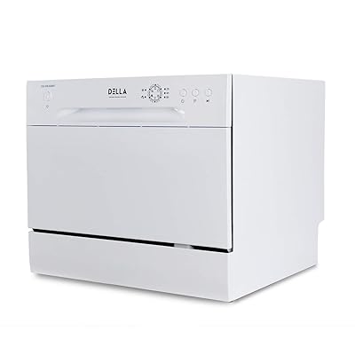 DELLA Mini Compact Countertop Dishwasher