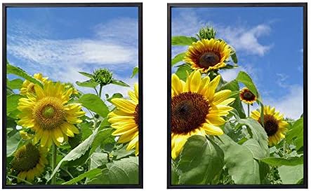 50x70cm X2枚 ライト高級 クリスタル磁器の装飾画 黒アルミ合金フレーム ひまわり畑空夏の菜 アートパネル 壁掛け絵画 インテリアアート 現代 壁飾り 部屋飾り 壁ポスター 絵画 玄関 おしゃれ モダン 壁掛け 50x70cm X2枚 ライト高級 クリスタル磁器の装飾画 黒アルミ合金フレーム ひまわり畑空夏の菜 アートパネル 壁掛け絵画 インテリアアート 現代 壁飾り 部屋飾り 壁ポスター 絵画 玄関 おしゃれ モダン 壁掛け