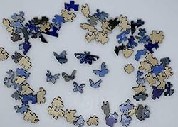 Mini Wooden Jigsaw Puzzle - The Butterfly Effect