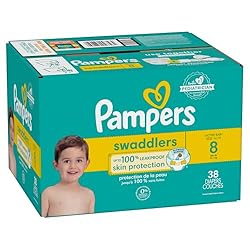 Pampers Baby Diapers - Swaddlers - Size 8, 38