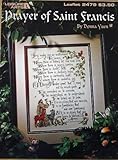 Prayer of Saint Francis Cross Stitch (Leisure Arts Leaflet #2479) by 