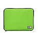 BUBM Universal Cable Organizer Electronics Accessories Case USB Drive Shuttle (Green)