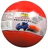 Tomy Gacha Sonic the Hedgehog Pullbacks Mini Figure Blind Pack Red Bubble Pack