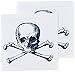Tattly Temporary Tattoos, Cartolina Skull, 0.1 Ounce