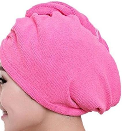 Hair Towel Twist Hair Drying Towel Pink