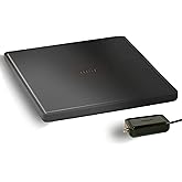 RCA ANT1450B/E Multidirectional Amplified Indoor Flat HDTV Antenna