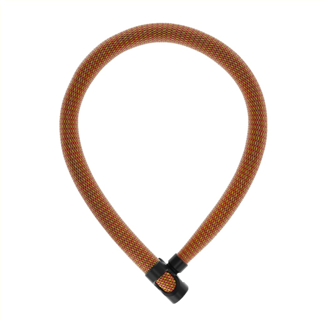 ABUS chain lock IVERA Chain 7210 - Bicycle lock with highly flexible IvyTex synthetic fibre coating - security level 8