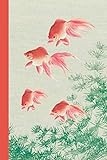 Sketchbook: Fishpond (Orange Koi Fish) 6x9 - BLANK JOURNAL WITH NO LINES - Journal notebook with unl by Premise Content