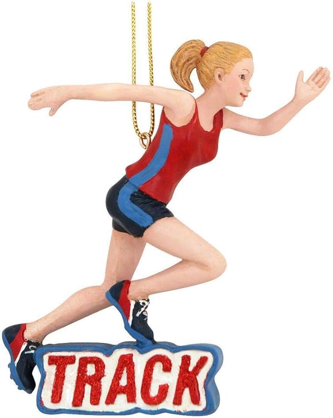 Track Christmas Ornament 