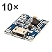 McIgIcM 10pcs TP4056 1A Lipo Battery Charging Board Charger Module Lithium Battery DIY Micro Port Mike USB