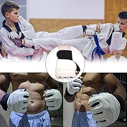 Taekwondo Sparring Gloves Hand Foot Protectors Half