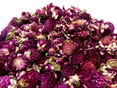 Globe Amaranth Buds & Sprinkles - Perfect for adding that special twist to salads, pastry and fine food | Net weight: 0.52oz / 15g