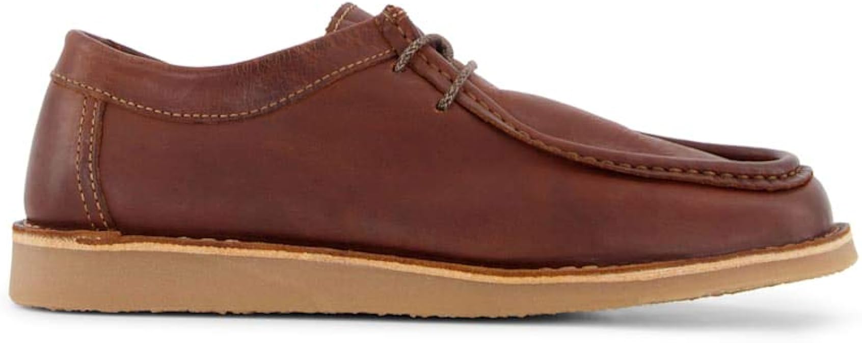 Bertie Mens Bygone Desert Shoes Size UK 9 Tan Flat Heel