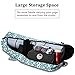 IUGA Yoga Mat Bag Easy Access Zipper with 2 Functional Storage Pockets, Fine Canvas with Eco Printing, Adjustable Shoulder Strapthumb 4