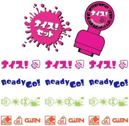 Amazon スプラトゥーン 2 ナイス コロコロスタンプセット アニメ 萌えグッズ 通販