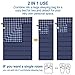 Agemore Cotton Flannel Double Sleeping Bag for Camping, Backpacking, Or Hiking. Queen Size 2 Person Waterproof Sleeping Bag for Adults Or Teens. Truck, Tent, Or Sleeping Pad, Lightweightthumb 1