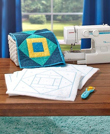 "quilt as you go" kits hopscotch