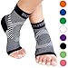 Plantar Fasciitis Socks with Arch Support, BEST Foot Care Compression Sleeve, Better than Night Splint, Eases Swelling & Heel Spurs, Ankle Brace Support, Increases Circulation, Relieve Pain BLACK L-XL primary