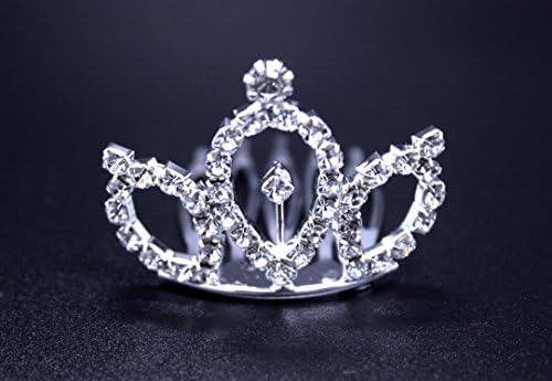 Exquisite Rhinestones Crystal Photo Prop Newborn Baby/Flower Girl Tiara Crown